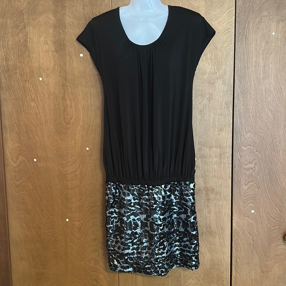 Brand new (no tag) party dress with sequined skirt